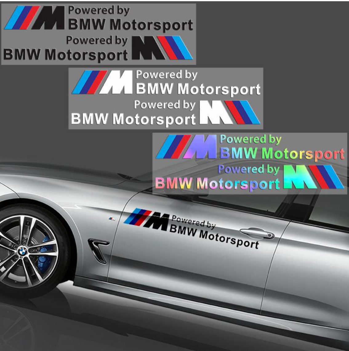 "Alimentato da BMW Motorsport"