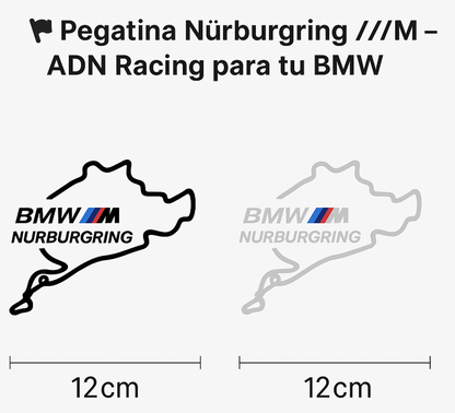 Nürburgring adesivo /// M - Racing de DNA para o seu BMW