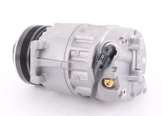 Compresor de aire acondicionado OEM 64529185146 para BMW X5 E70, X5 E70 LCI, X6 E71. Original BMW.