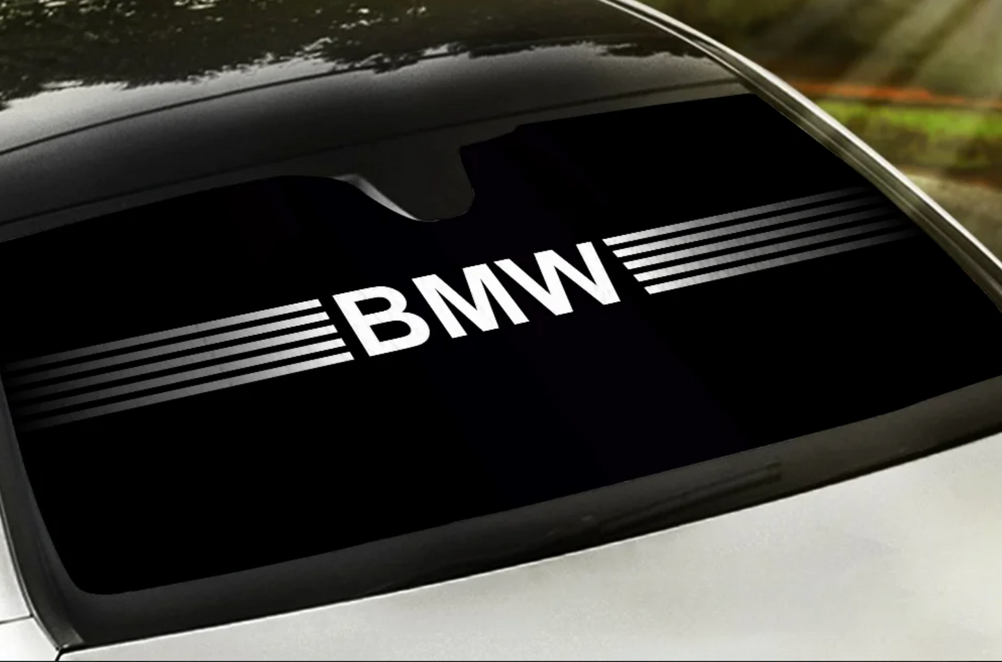 Parasol Delantero BMW ///M Power – Protección Solar Anticalor con Diseño Deportivo (5 Modelos)