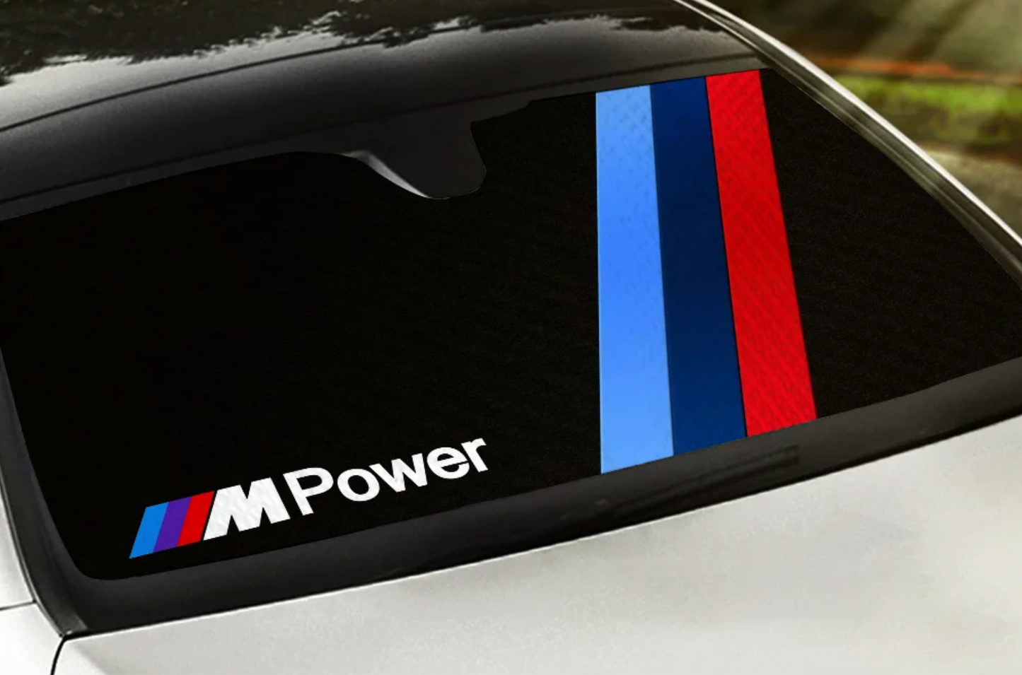 Parasol Delantero BMW ///M Power – Protección Solar Anticalor con Diseño Deportivo (5 Modelos)