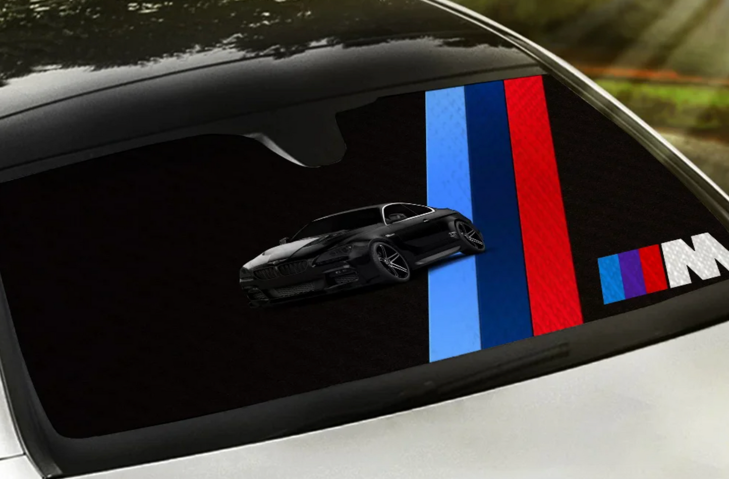 Parasol Delantero BMW ///M Power – Protección Solar Anticalor con Diseño Deportivo (5 Modelos)