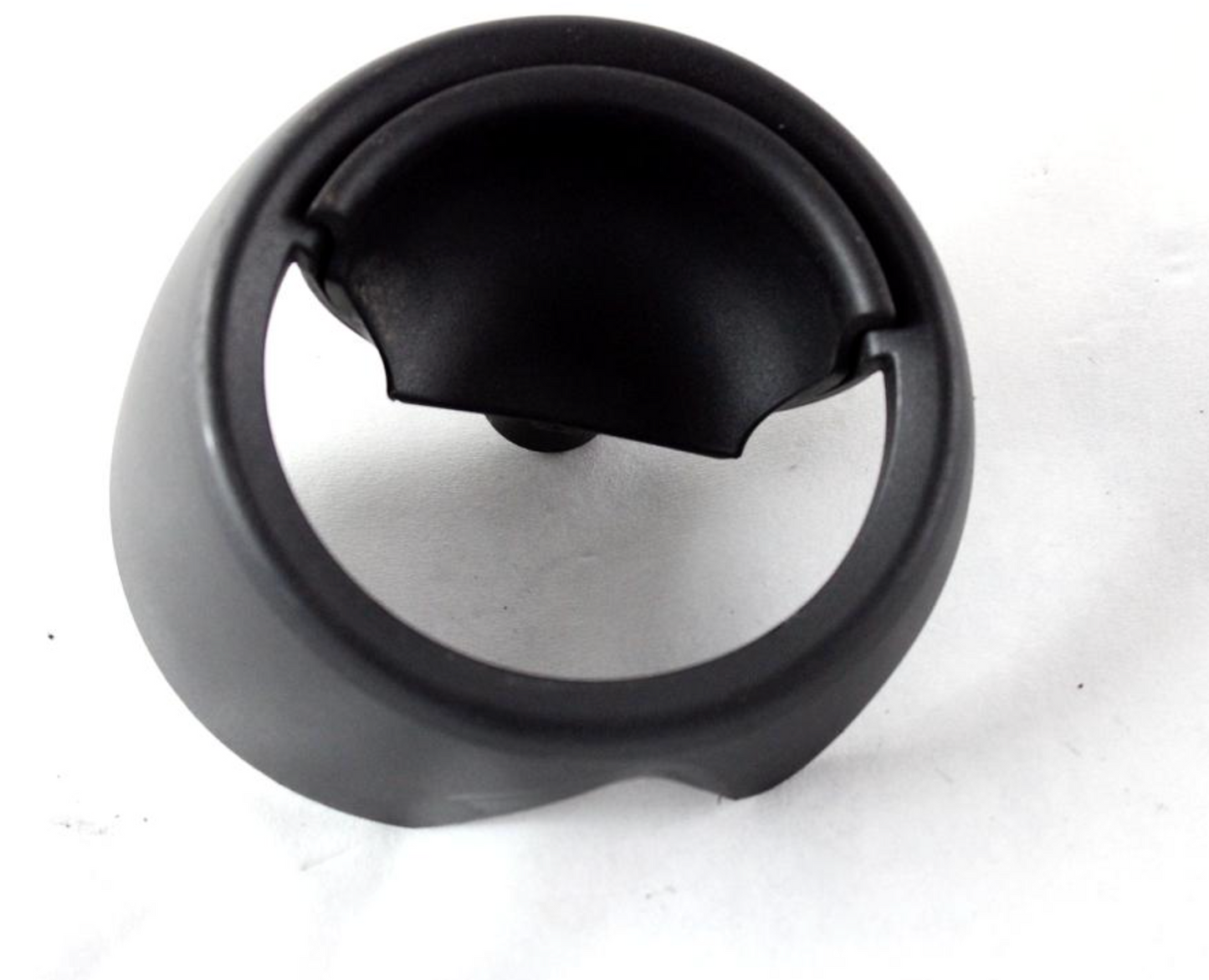 Embellédor intérieur OEM de porte d'entrée droite 51417419648 pour Mini F56 (tous les modèles compatibles: Cooper, Cooper D, One, etc.). Couleur noire mini.