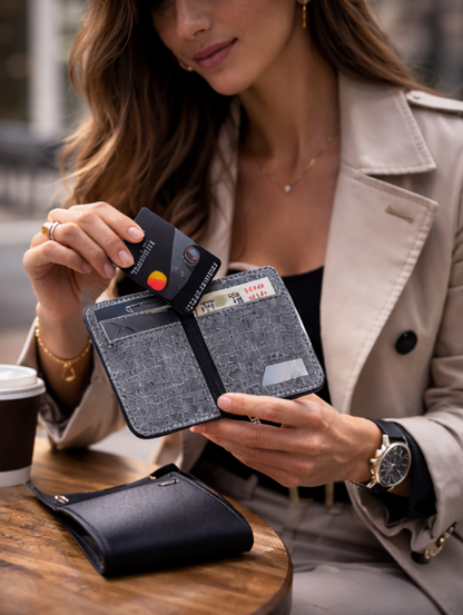 Cartera ///M BMW compacta tipo tarjetero con billetero