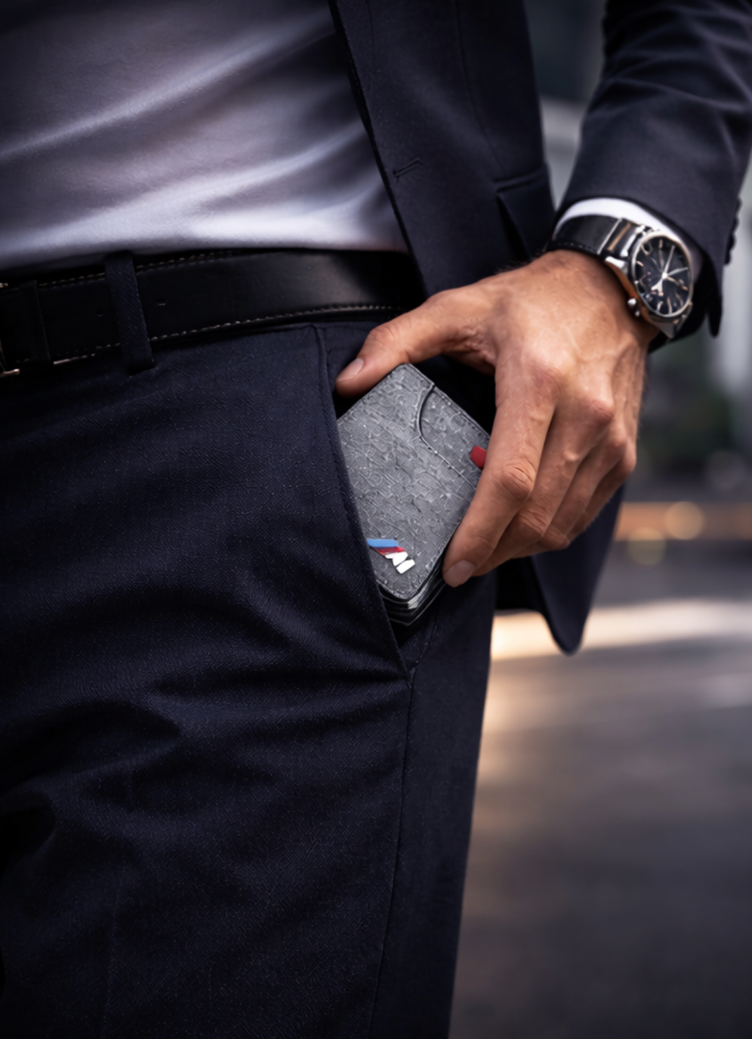 Cartera ///M BMW compacta tipo tarjetero con billetero