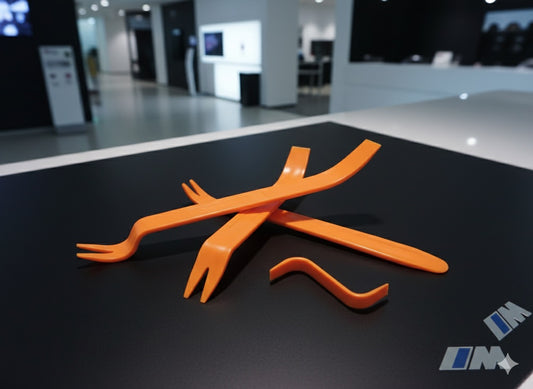 Plastic multi-purpose tool set for BMW