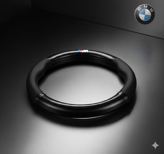 Funda volante efecto carbono ///M para volante BMW