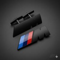 BMW ///M Front Emblem - Universal for Kidney Grille