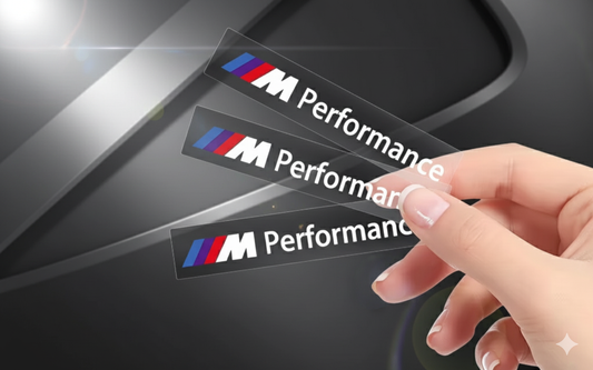BMW Interior Decoration Adesions // M Performance - 4 Set
