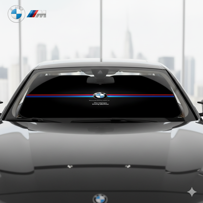 Parasol Plegable 130x70cm para BMW – Protección Solar con Diseños Exclusivos