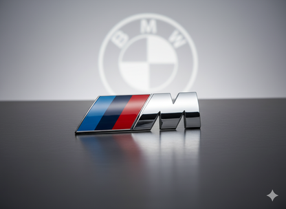 BMW M Emblem pour le coffre arrière. BMW d'origine