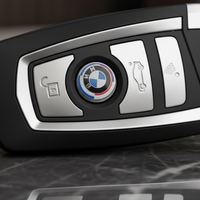 Emblema adesivo BMW Logo 50 ° anniversario per le chiavi BMW originali.