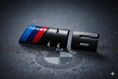 Emblema Trasero ///M (M1, M2, M3, M4, M5, M6 y M7) en Negro – Compatible con BMW