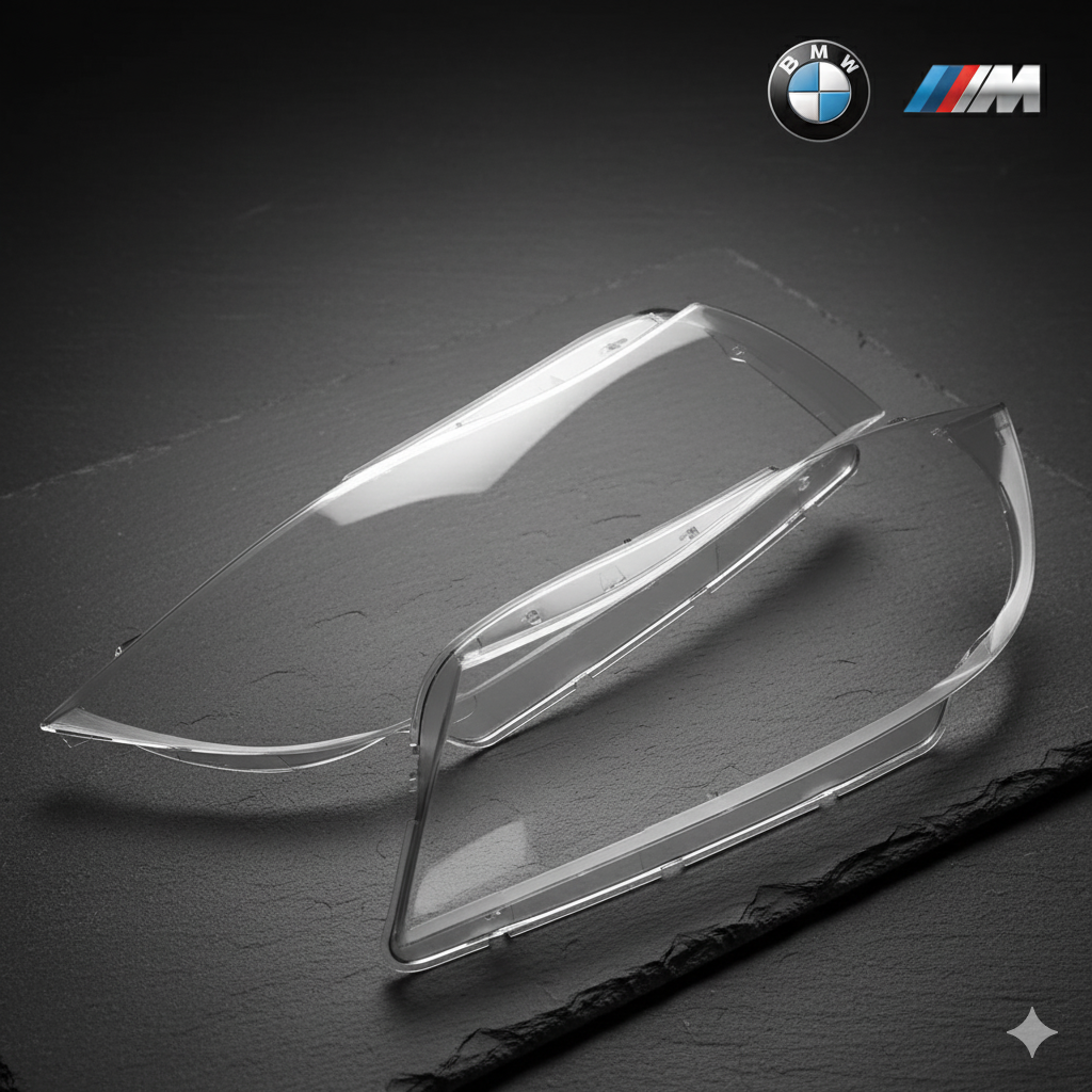 Set de tulipas (cristal frontal faro) para BMW E90 y E91