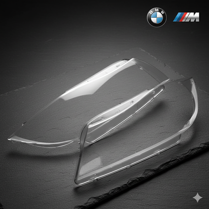 Set de tulipas (cristal frontal faro) para BMW E90 y E91