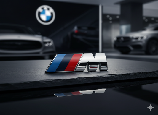 BMW M Emblem pour le coffre arrière. BMW d'origine