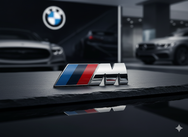 Emblema logo M de Bmw para maletero trasero. Original BMW