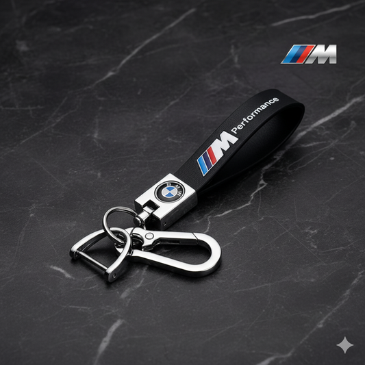 Llavero M Performance estilo BMW – Pasión por la Velocidad, Siempre Contigo