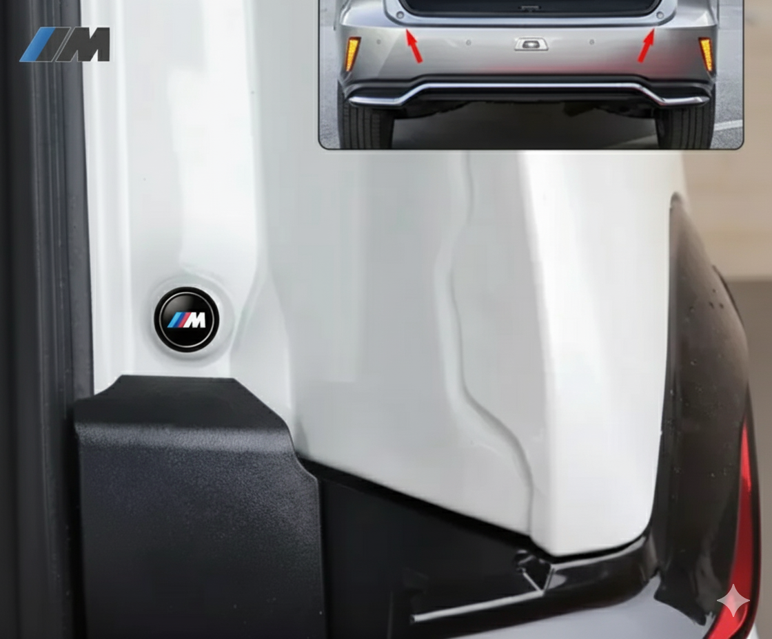 Amortecedores de porta à prova de som para BMW com BMW O /// M