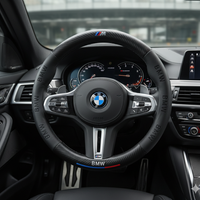 Cobertura de volante em carbono premium para BMW ///M