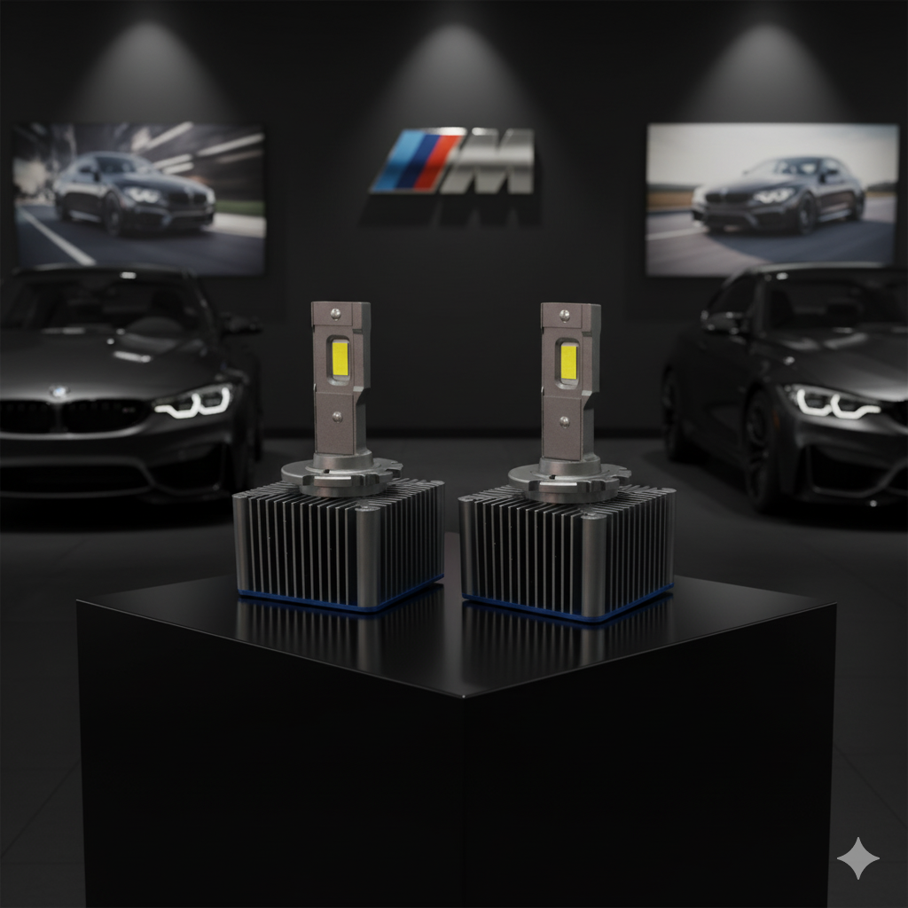Kit de Conversión LED Homologado D1S/D2S para BMW: Sustituye el Xenon por LED. CANBUS y Plug & Play