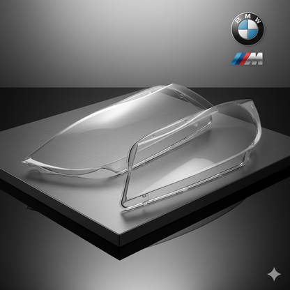 Set de tulipas (cristal frontal faro) para BMW E90 y E91