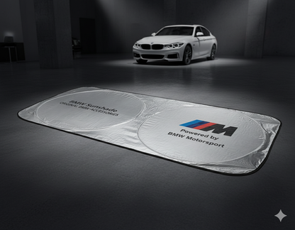 Parasol Frontal BMW ///M – Protección Solar Premium para tu BMW