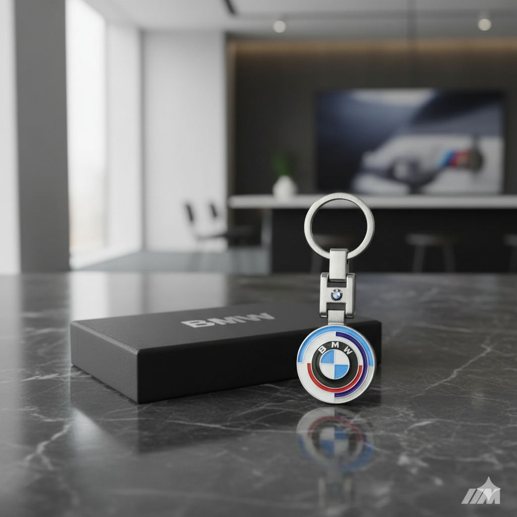 BMW 50º Keychain comemorativo de aniversário - edição limitada