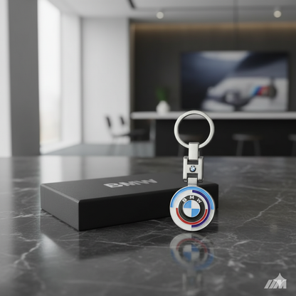 BMW 50º Keychain comemorativo de aniversário - edição limitada