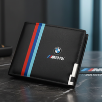 Carteira BMW M com Design Exclusivo - Cor Preta