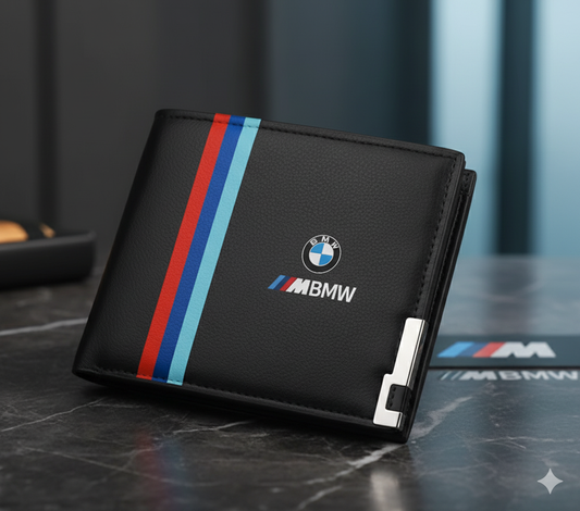 Cartera BMW M con Diseño Exclusivo - Color Negro