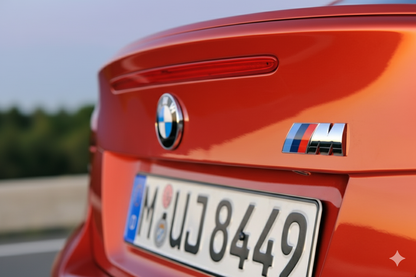 BMW M Emblem pour le coffre arrière. BMW d'origine