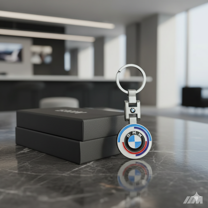 BMW 50º Keychain comemorativo de aniversário - edição limitada