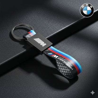 BMW ///M Keyring Powered by BMW Motorsport – Carbon Effect