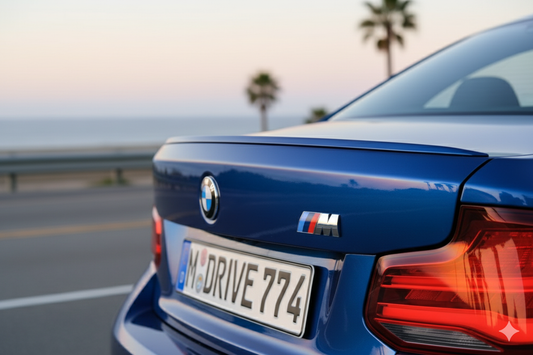 BMW M Emblem pour le coffre arrière. BMW d'origine