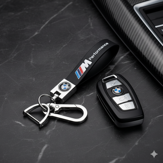 Llavero M Performance estilo BMW – Pasión por la Velocidad, Siempre Contigo