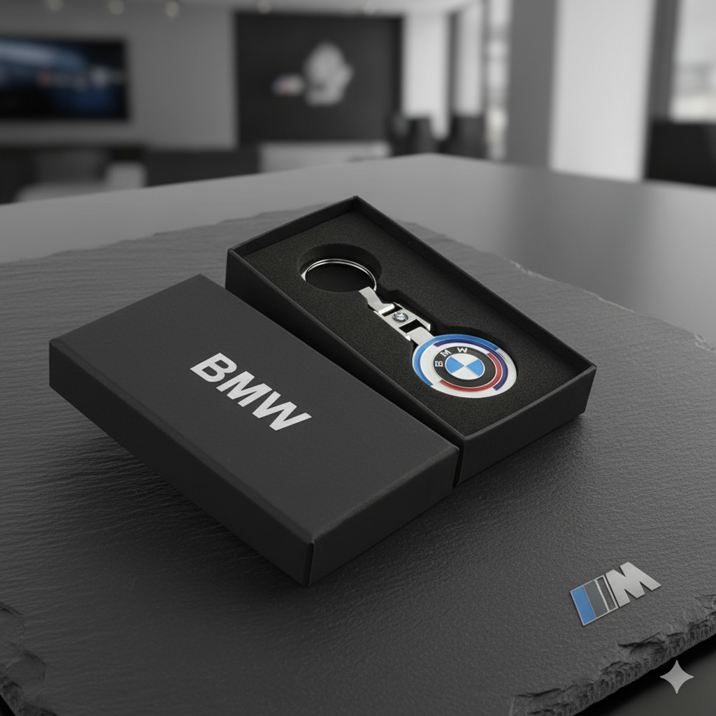 BMW 50º Keychain comemorativo de aniversário - edição limitada