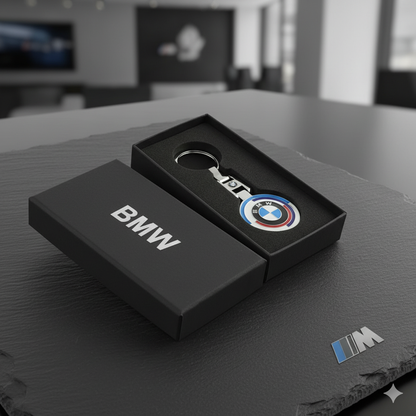 BMW 50º Keychain comemorativo de aniversário - edição limitada