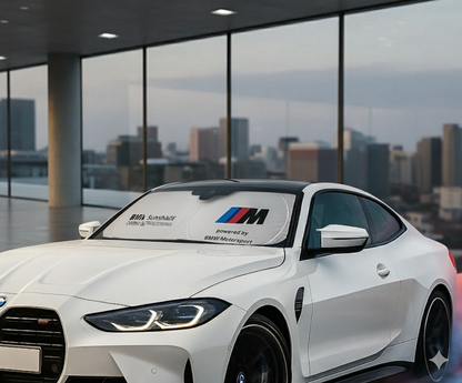 Parasol Frontal BMW ///M – Protección Solar Premium para tu BMW