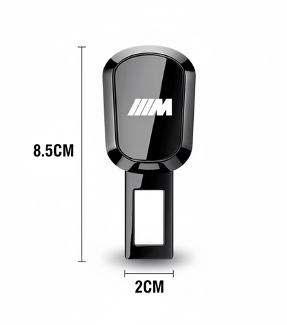 Bloqueador/Extensor de Cinturón de Seguridad con Logo ///M – Estilo Deportivo y Comodidad Extra