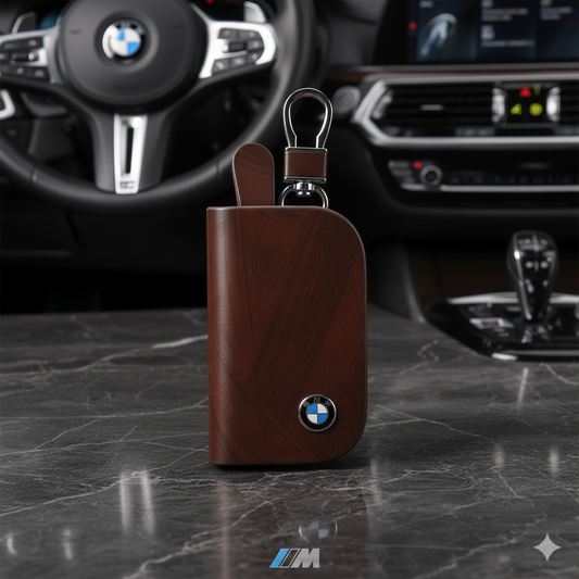 Estuche de Llaves BMW con Cremallera – Protección Premium y Estilo Deportivo