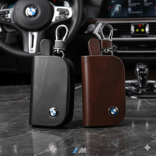 Estuche de Llaves BMW con Cremallera – Protección Premium y Estilo Deportivo