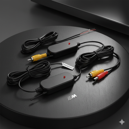 Emisor + Receptor WIRELESS (sin cable) para cámara trasera Android para BMW