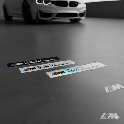 "Alimentato da BMW Motorsport"
