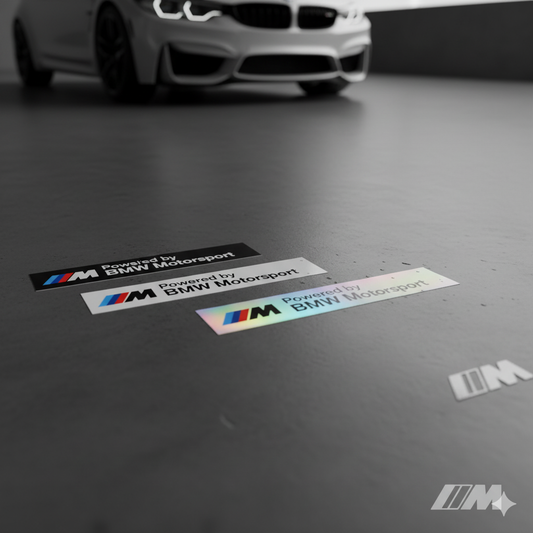 "Alimentato da BMW Motorsport"