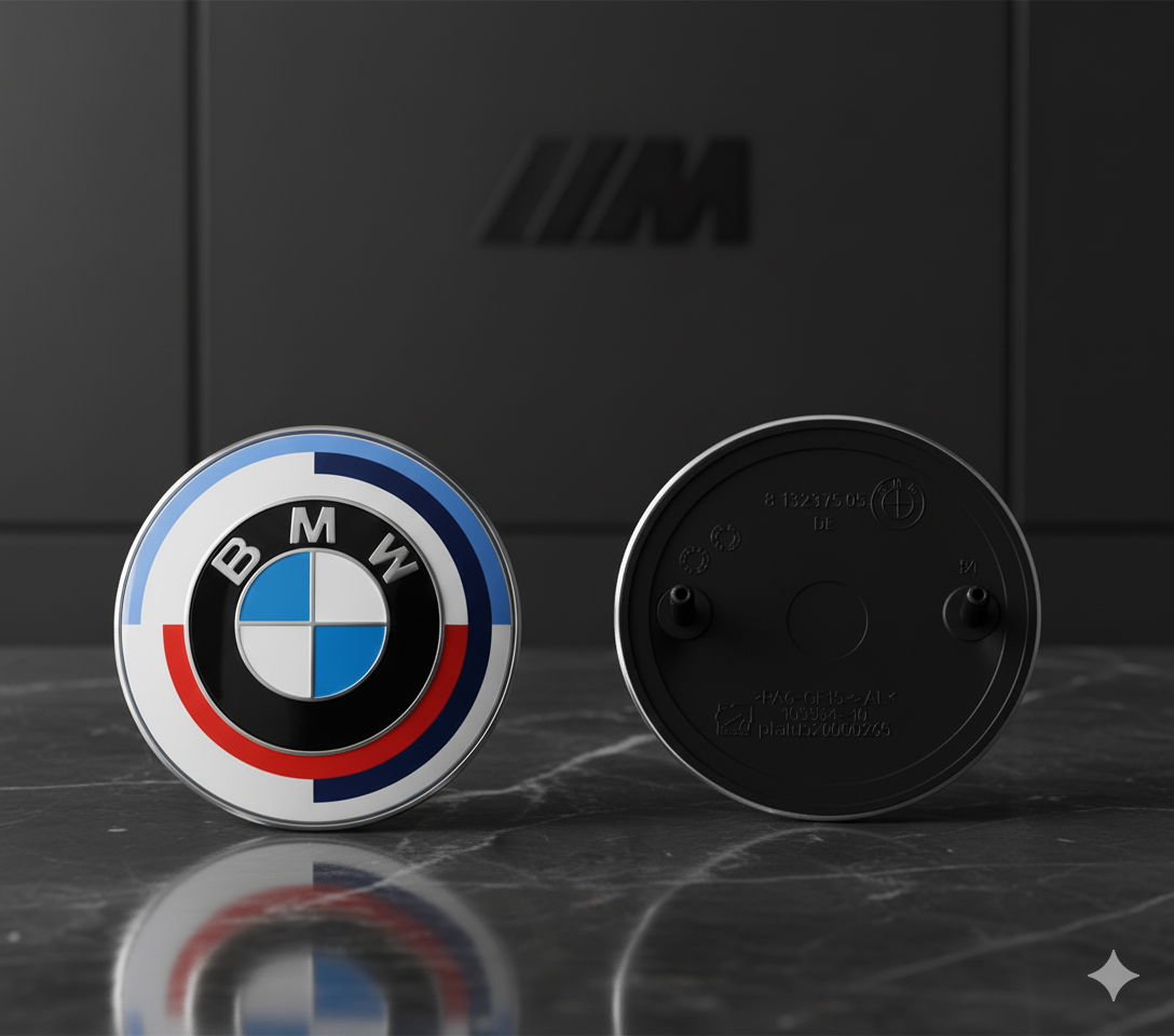 Emblema logo insignia 82mm / 74mm BMW 50º Aniversario para BMW