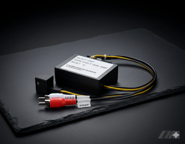 Activador/Simulador de Fibra Óptica AUX para BMW E65 y E66