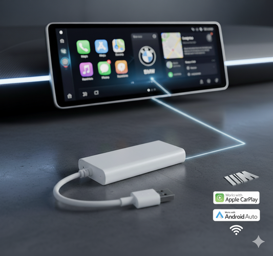 Apple CarPlay y Android Auto (Inalámbrico) para pantalla Android