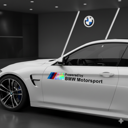 "Alimentato da BMW Motorsport"