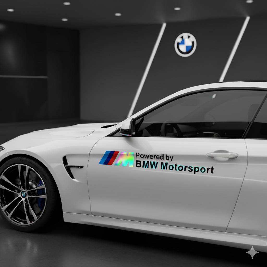 "Alimentato da BMW Motorsport"
